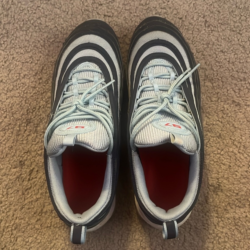 Mens airmax 97 size 9.5 navy/teal